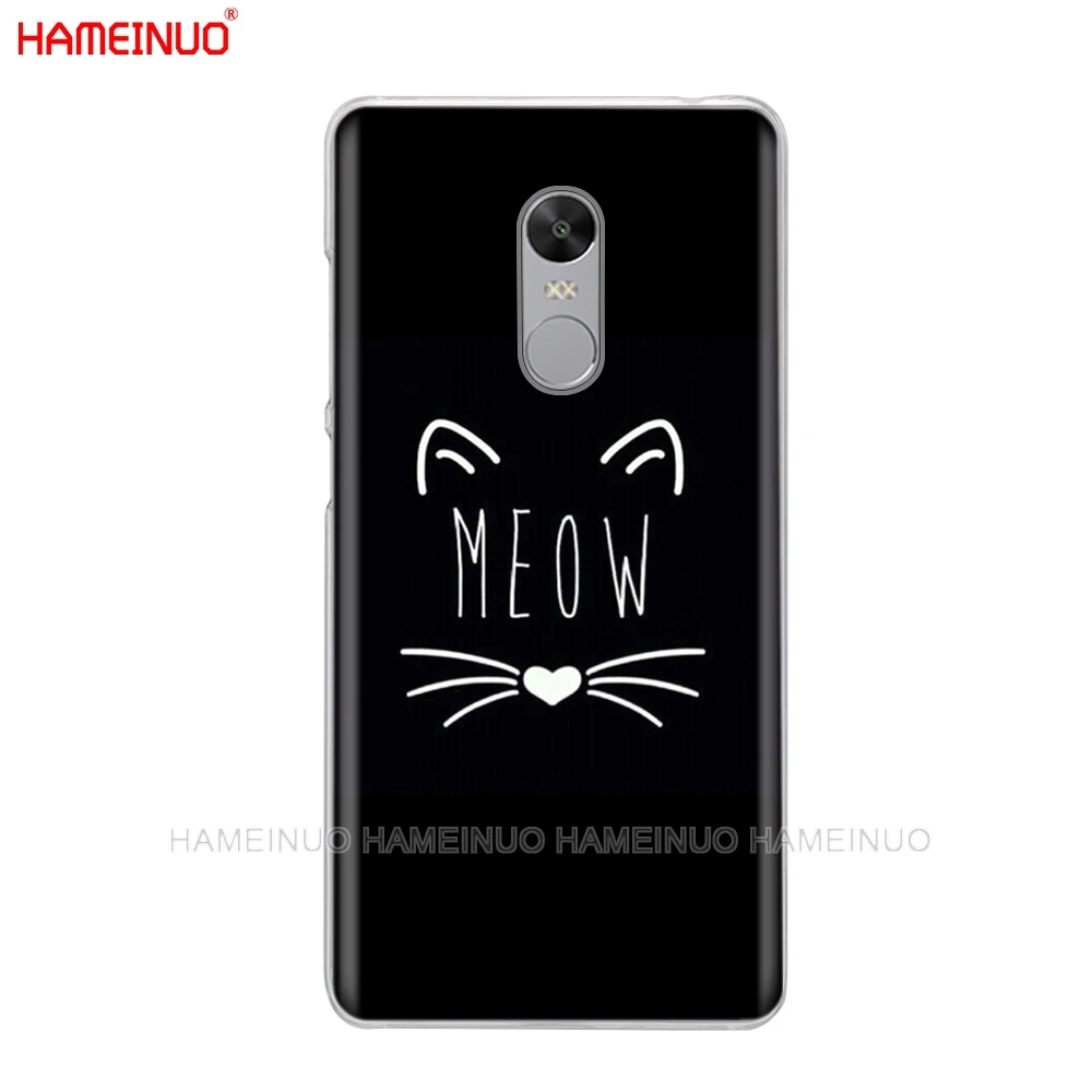 HAMEINUO meow Прекрасный милый Кот Китти чехол для телефона для Xiaomi redmi 5 plus 4 1 1s 2 3 3s pro redmi note 5 4 4X 4A 5A PRIME - Цвет: 71522