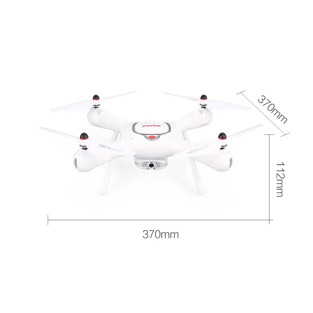 Syma X25PRO 2,4G gps позиционирование FPV Радиоуправляемый Дрон Квадрокоптер с 720P HD Wi-Fi регулируемая камера высота удержания Следуйте за мной Дети RC игрушка