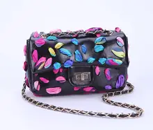 new 2015 women shoulder messenger bag fashion scarf PU leather crossbody bags women handbags free shipping