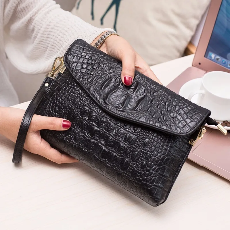 

Small Bag Woman 2018 New Pattern Genuine Leather Satchel Korean Woman Package Believe Wrap Grain Single Shoulder Package