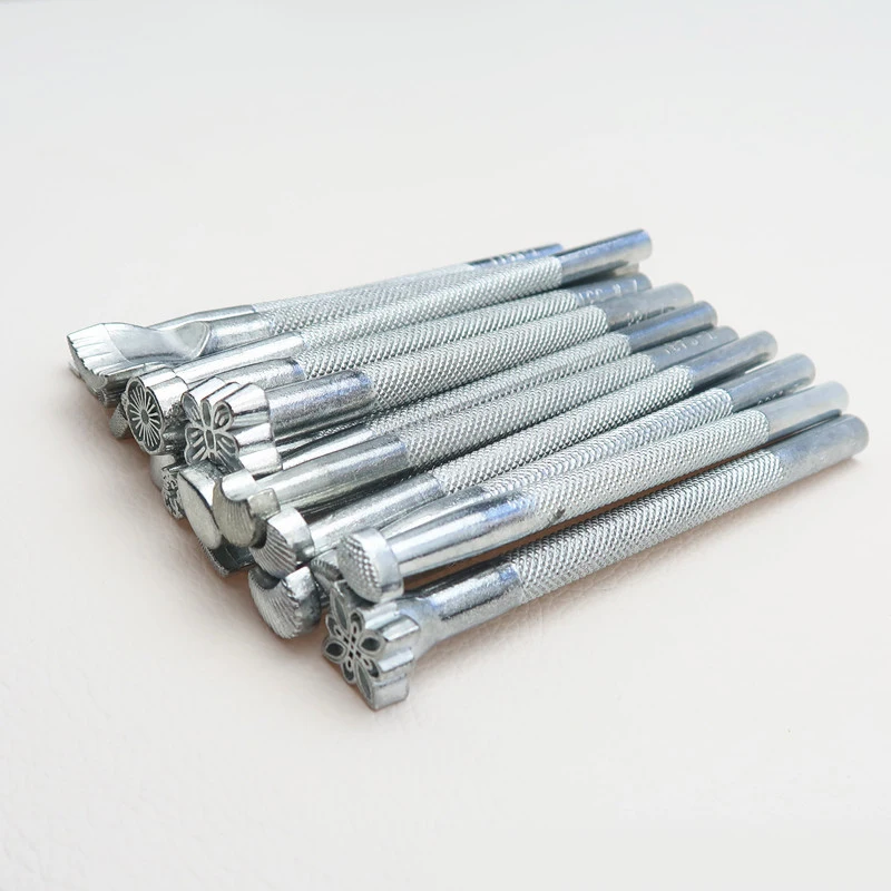 DONYAMY 59PCS/Set Leather Craft Hand Tools Kit Thread Awl Waxed Thimble Kit For Hand Stitching Sewing Stamping DIY Tool Set