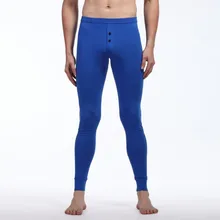 Cotton Long Johns Men Thermal Underpants Leggings Mens Winter Underwear Thermal Pants Compression Underwear Man Leggings