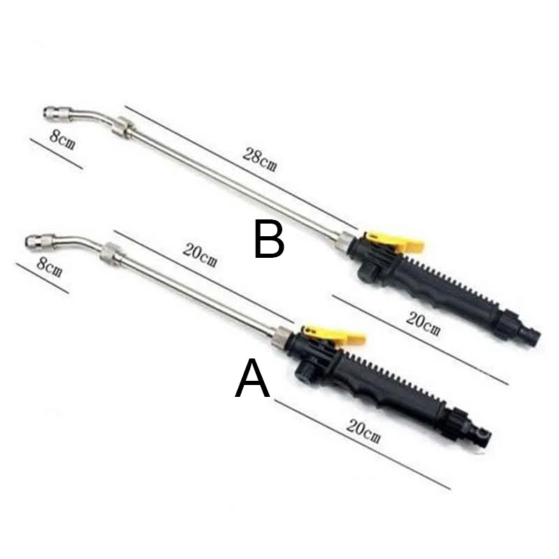 48/56 см Давление Мощность шайба Распылительная насадка для чистки автомобиля садовый шланг для полива палочка инструмент может CSV