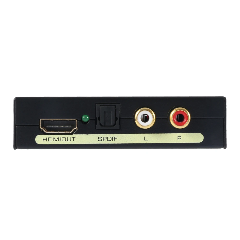  4K HDMI Splitter R/L Uscita Audio Cavo Adattatore Convertitore Full HD 1080p 10.2Gbps Audio Extract