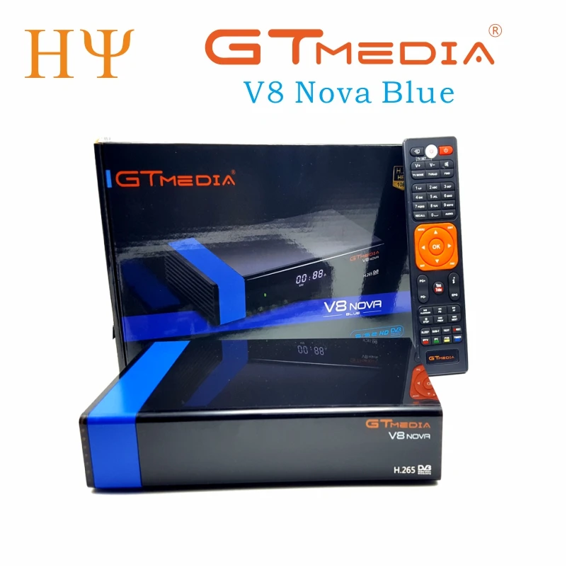 5 шт./лот Gtmedia V8 NOVA такой же, как и бесплатный спутниковый ресивер sat V9 SUPER DVB S2 встроенный wifi Поддержка H.265, AVS лучше V9 супер