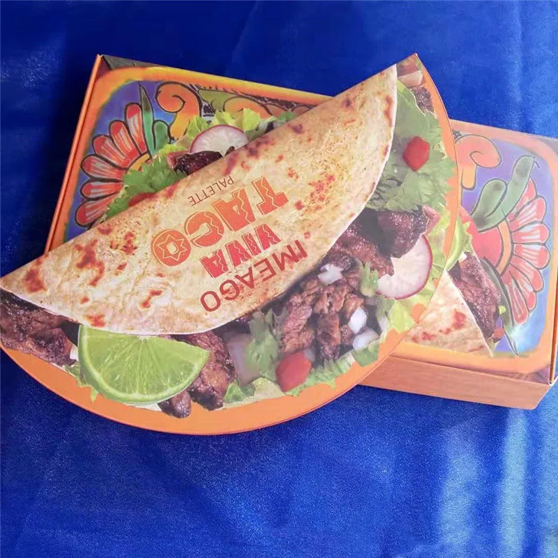 18 цветов скраб мерцающий пицца тени для век Палетка с дымчатыми оттенками макияж Пигмент Taco тени для век Пудра стойкий водонепроницаемый