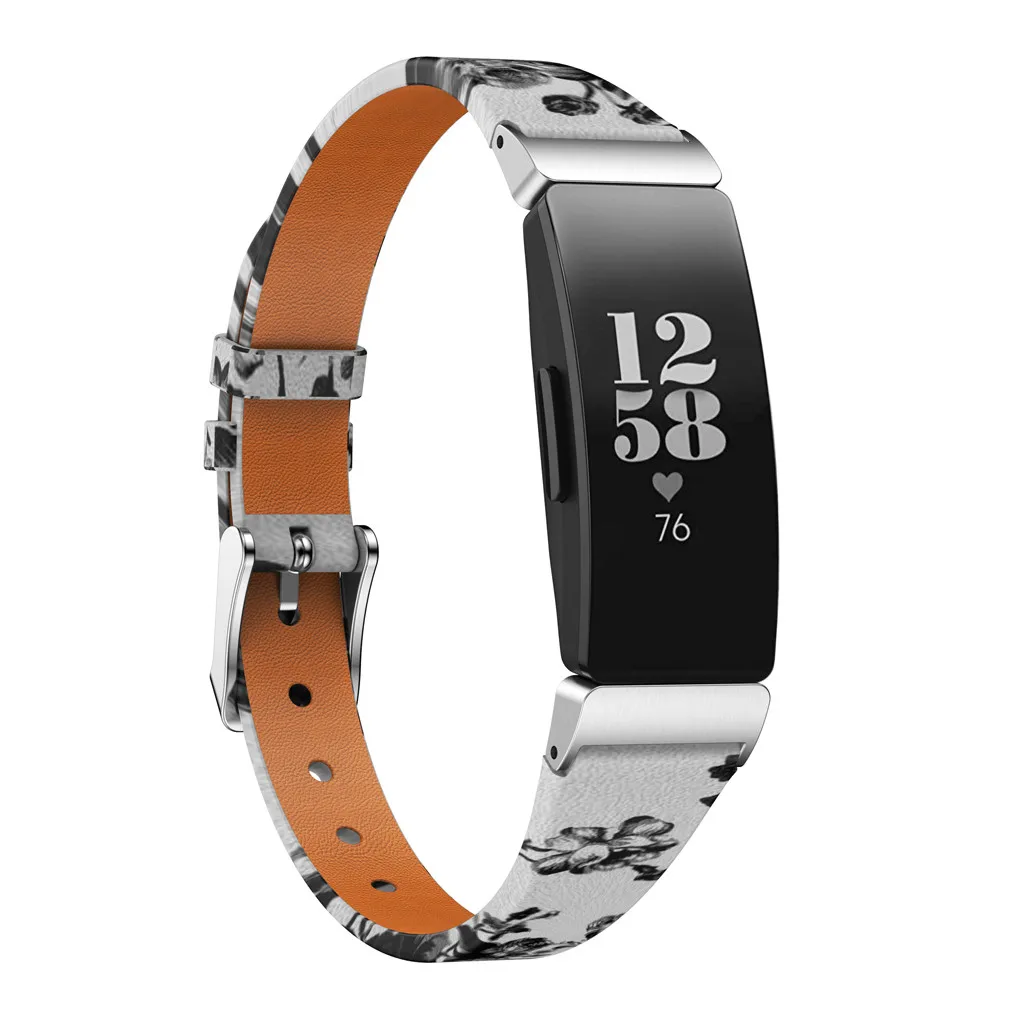 Роскошные кожаные ремешки Ouhaobin для Fitbit Inspire/Inspire HR сменные браслеты аксессуары