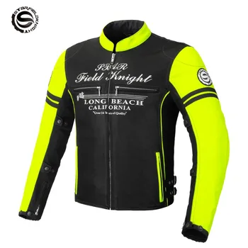 

STARFIELDKNIGHT new summer type of riding clothing Men's motorcycle riding jacket breathable 7 sets of detachable protections