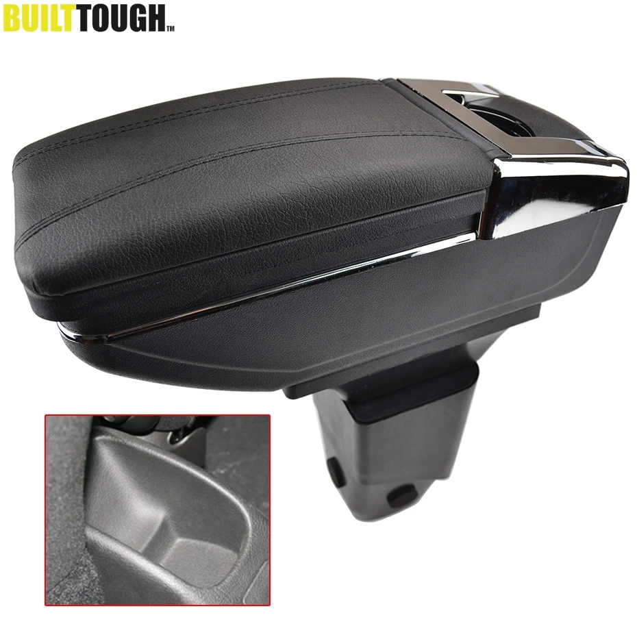 Car Armrest For Peugeot 206 206 207 Compact 2009 2012 Centre Arm Rest Pu Leather Center Console Storage Box Tray Cup Holder Car Armrest Arm Restconsole Storage Aliexpress