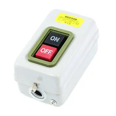 500V 3.7KW ON/OFF 3 Phase 3P Self Locking Power Push Button Switch ...