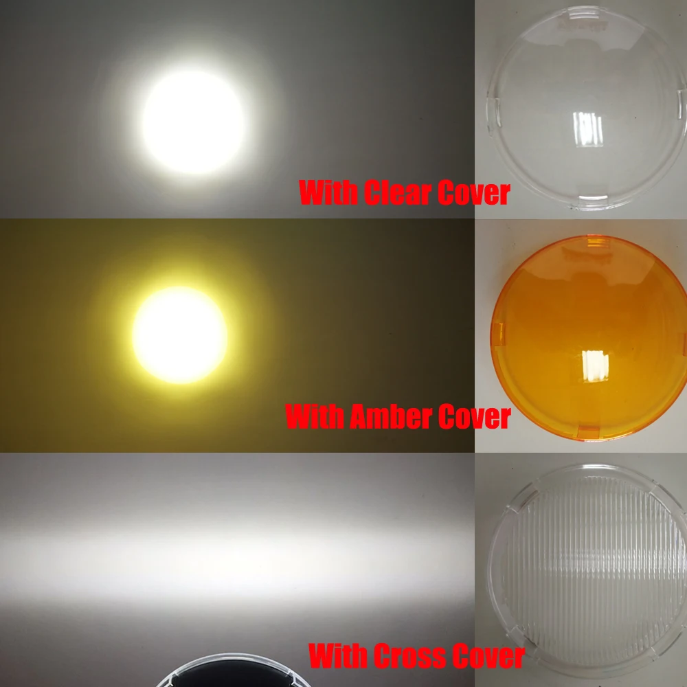 50 Вт 6 7 &quotдюймовый Круглый Led Кэннон точечный светодиодный светильник рабочий
