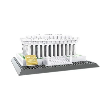 

Architecture Series The Lincoln Memorial Kits Model Set Building Blocks Bricks Compatible With Block Toys For Children Kids