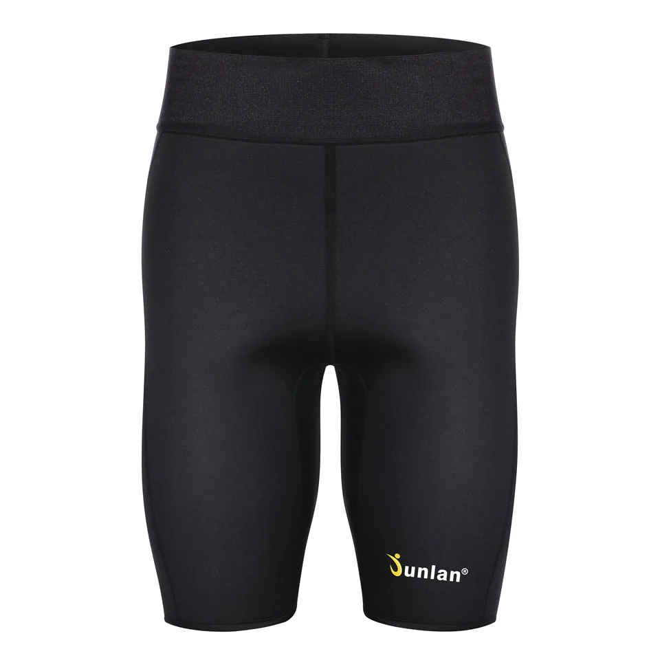 Junlan, шорты для похудения для мужчин, нижняя корректирующая одежда для тренировок, неопреновые Шейперы, эластичные штаны, талии, тренировочные брюки, контроль за телом