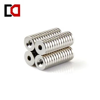 

30pcs disc 10x2mm countersunk 3.2-5.2mm N50 rare earth permanent industrial strong neodymium magnet NdFeB magnets