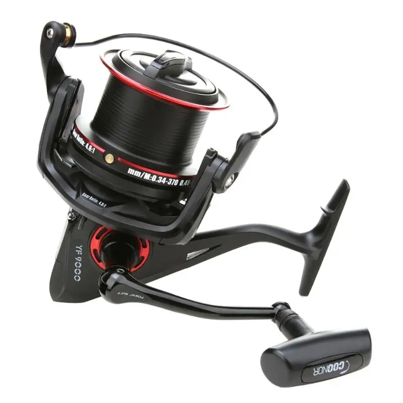 

8000/9000 Series Spinning Fishing Reel 12+1BB Spool Lure Rock Pescaria Rear