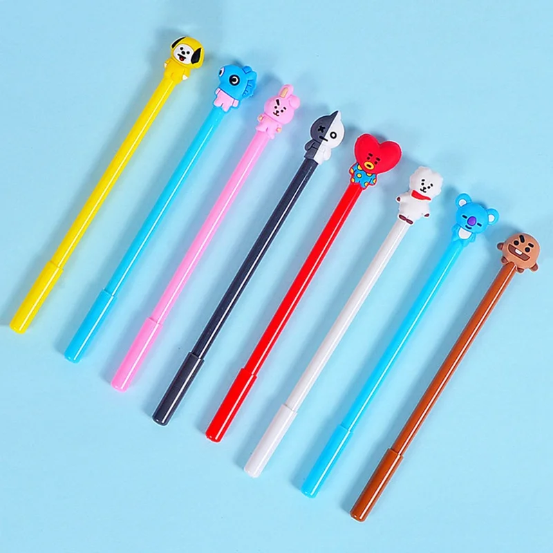 

1Pcs Creative Cute Cartoon Writing Tool Gel Pen Office Stationery Student Signature Pen