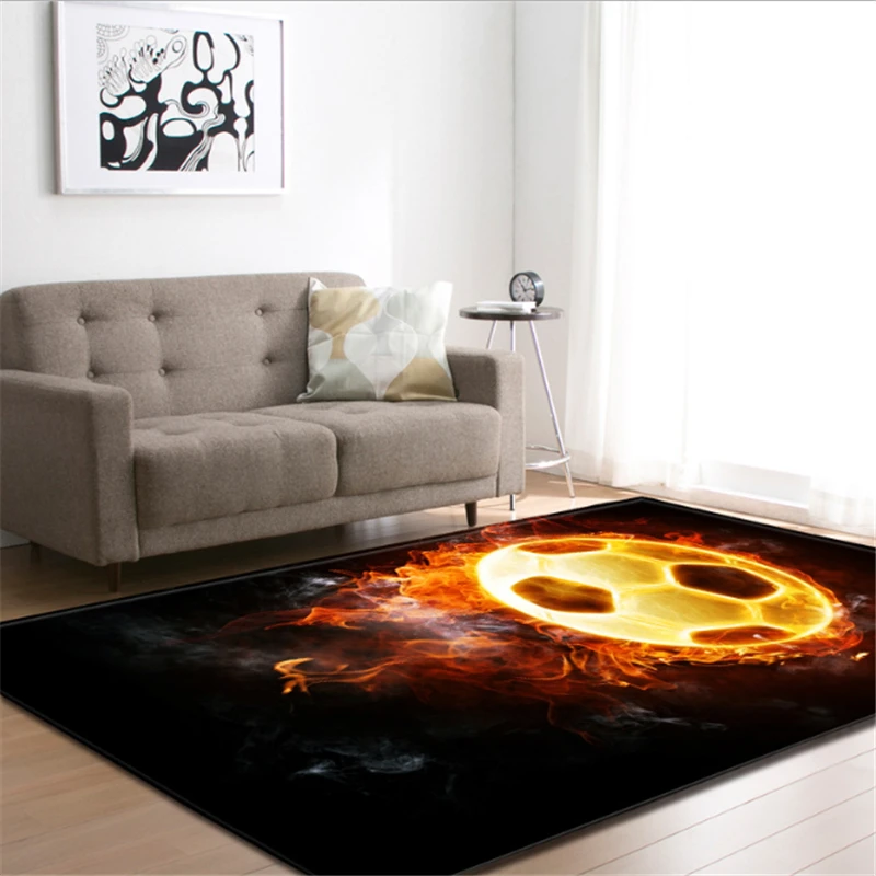 

AOVOLL New European Carpets For Living Room Bedroom Rugs Floor Mats Coffee Table Floor Mat Anti-Slip Area Rug Carpet Kids Room
