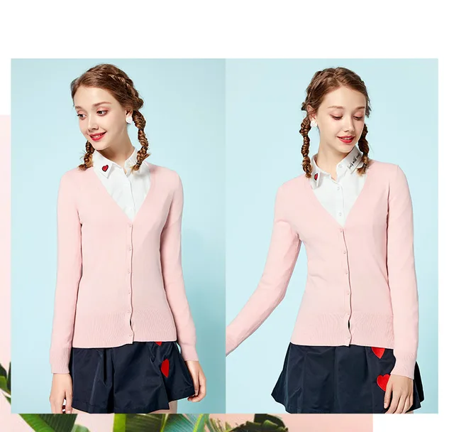 SEMIR Knitted Cardigan sweater Women 2019 Spring Simple Solid Straight Bottom Clothing Sweater Fashion Cardigan for Female 21 SEMIR Knitted Cardigan sweater Women 2019 Spring Simple Solid Straight Bottom Clothing Sweater Fashion Cardigan for Female 21