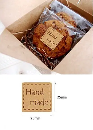 New-100pcs-Handmade-Food-Tags-Labels-Gift-Christmas-Decoration-Tag-Sticker-Paper-Not-Etiquetas-Kraft-1