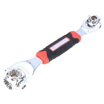

Tiger Wrench 48 in 1 Tools Socket Works with Spline Bolts Torx 360 Degree 6-Point Universial Furniture Car Repair Hand Tools