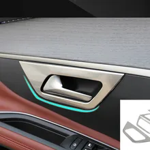 Нержавеющая сталь 4 шт./лот Межкомнатная дверь отделка кадр отделка пайетки Автомобиль Стайлинг для peugeot 3008 GT