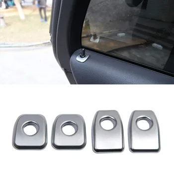 

4pcs/set ABS Inner Door Lock Cover Trim Decoration suitable For BMW X5 F15 X6 F16 2015-2018 high quality Silver