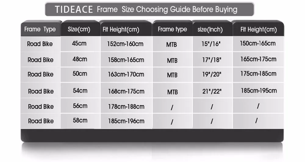 Discount 2017 Tideace carbon bike frame 700C bicycle carbon road frameset with fork and PF30BB accessories V brake chinese carbon frames 9