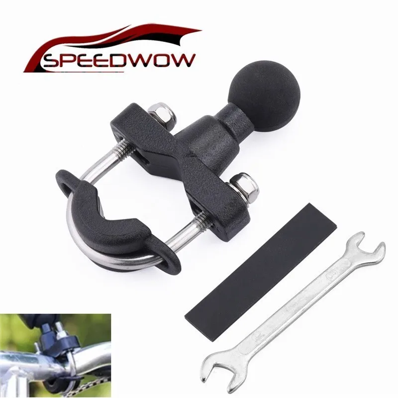 SPEEDWOW Motorcycle Handle Bar Rail Mount Rod Base With 1 inch Ball For Gopro GPS Work Ram Mounts | Автомобили и мотоциклы