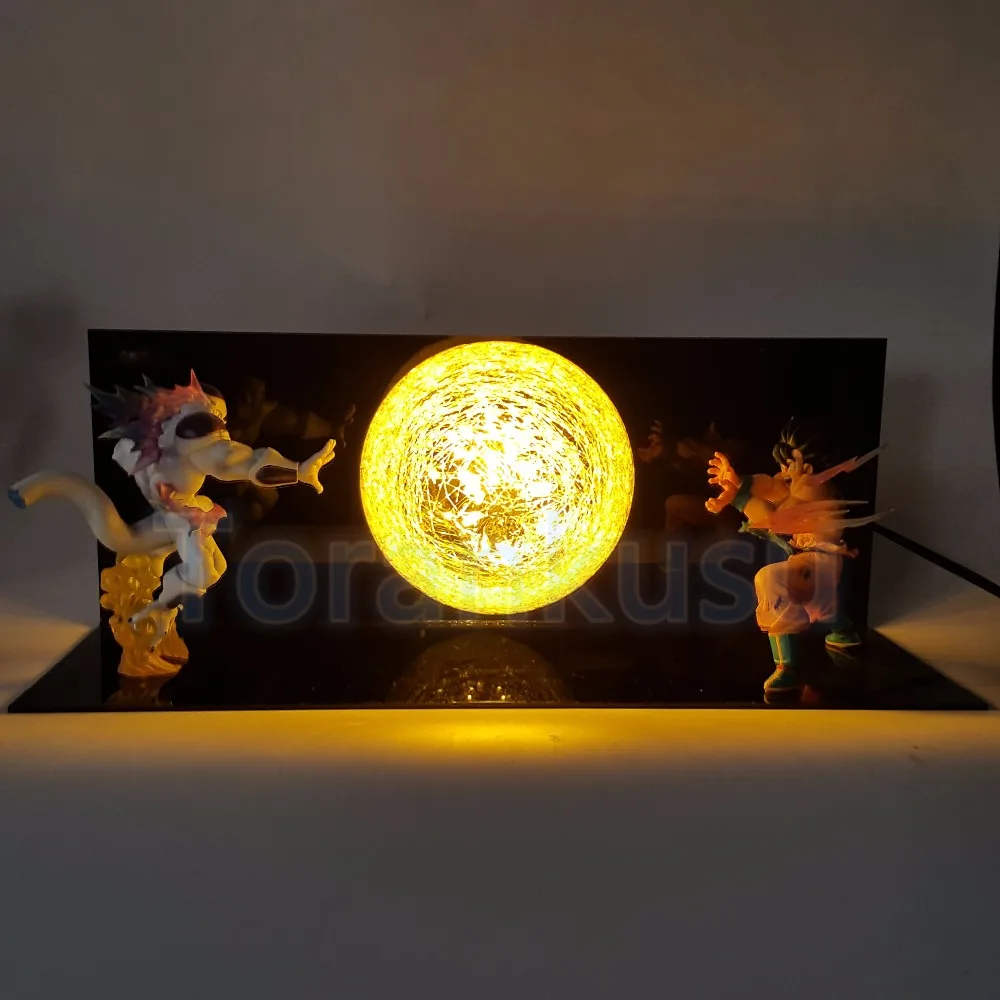 Экшн фигурка Dragon Ball Z Сон Гоку VS Freeza файтинг флэш шар DIY дисплей игрушка Драконий