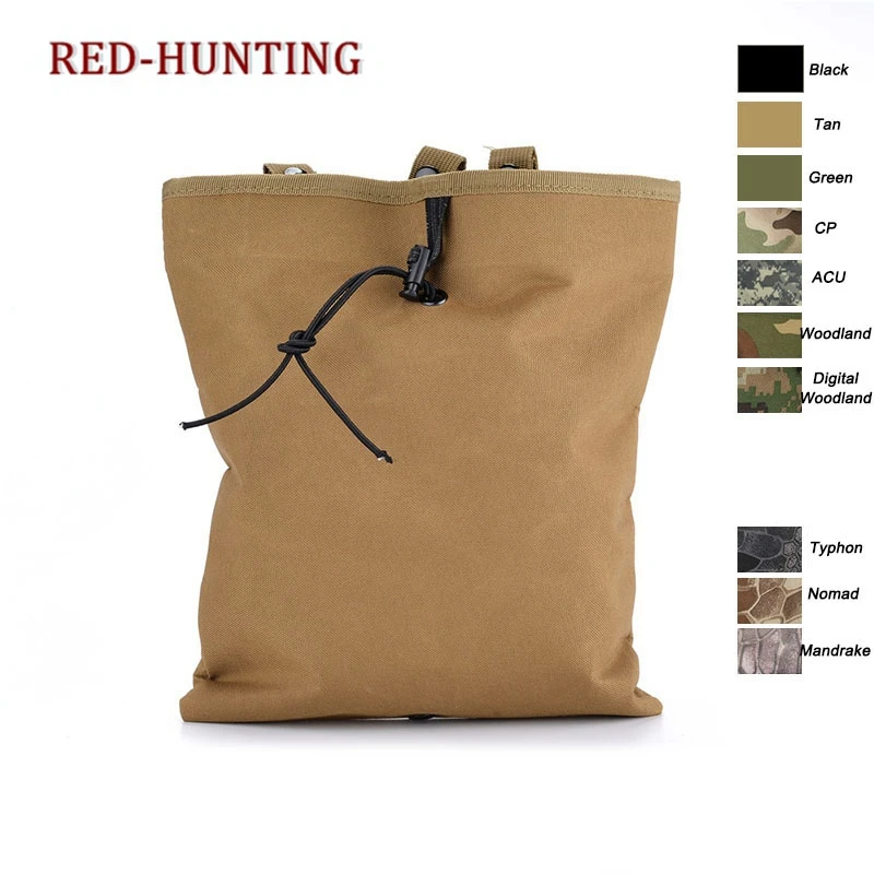 

Military Tactical Gear Hunting Recovery Molle Dump Magazine Pouch Ammo Bags Airsoft Paintball Accessories