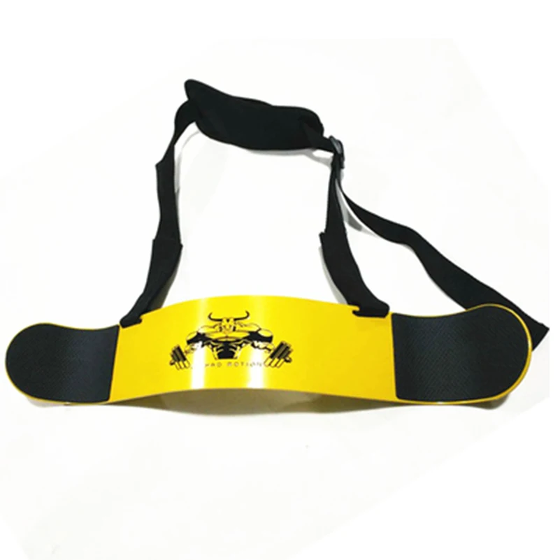 Bodybuilding Biceps Training Weight Lifting Arm Blaster Adjustable Aluminum Triceps Curve Bomber Muscle Barbell Gym Equipment