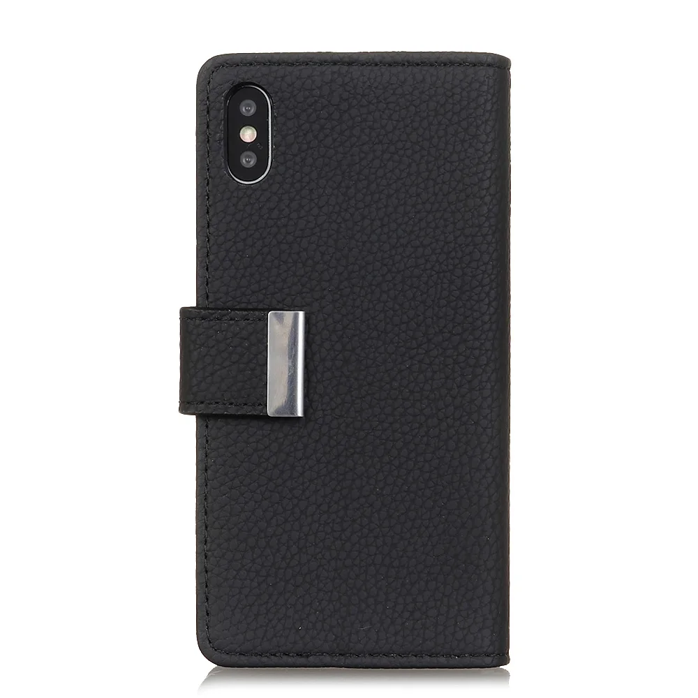 

PU phone case For iPhone 7plus X XR 7 8 3 in 1 Kickstand Card pocket Premium Leather Case Flip Phone Cover For Samsung S9 S8 S10