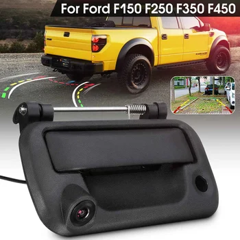 

HD Car Trunk Tailgate Handle Rear View Camera Reserve Backup Parking 170 Degree Waterproof for Ford F150 F250 F350 F450 F550