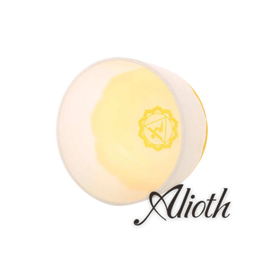 

10 Inch Lotus Pattern Design E Note Crystal Singing Bowl for Solar Plexus Chakra Balancing/Yoga/Meditation/Sound Therapy