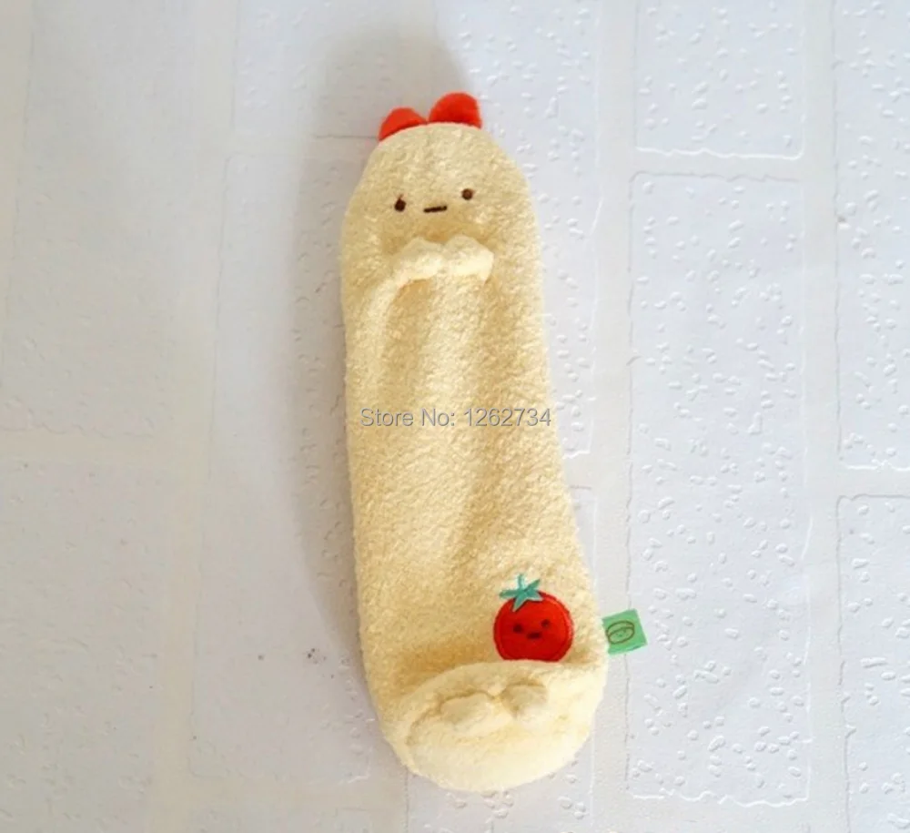 10/Lot Plush Doll Sumikko 23X7CM Pencil Case Women Cosmetic Bag Stationery Pouch Figure Retail