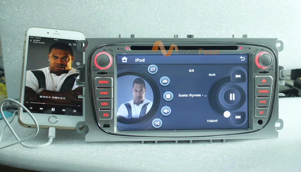 Car DVD for Ford Focus 2008-2011 Silver 6