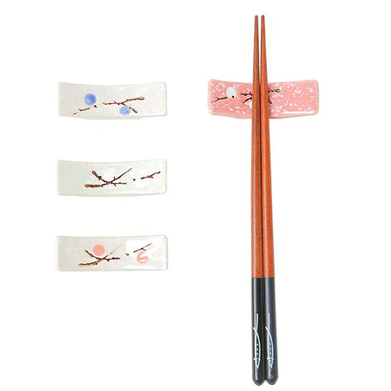 Керамические снежинки японские кухонные палочки для еды Подушка палочка для еды держатель для палочек 1 шт