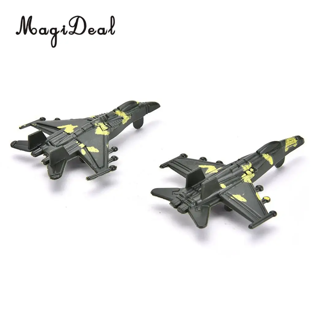 Plastic Army Men 4cm Soldier Action Figures with Scaled Tank Jet Vehicles Sand Scene Model Toy for Kids Boys - 307 Pieces