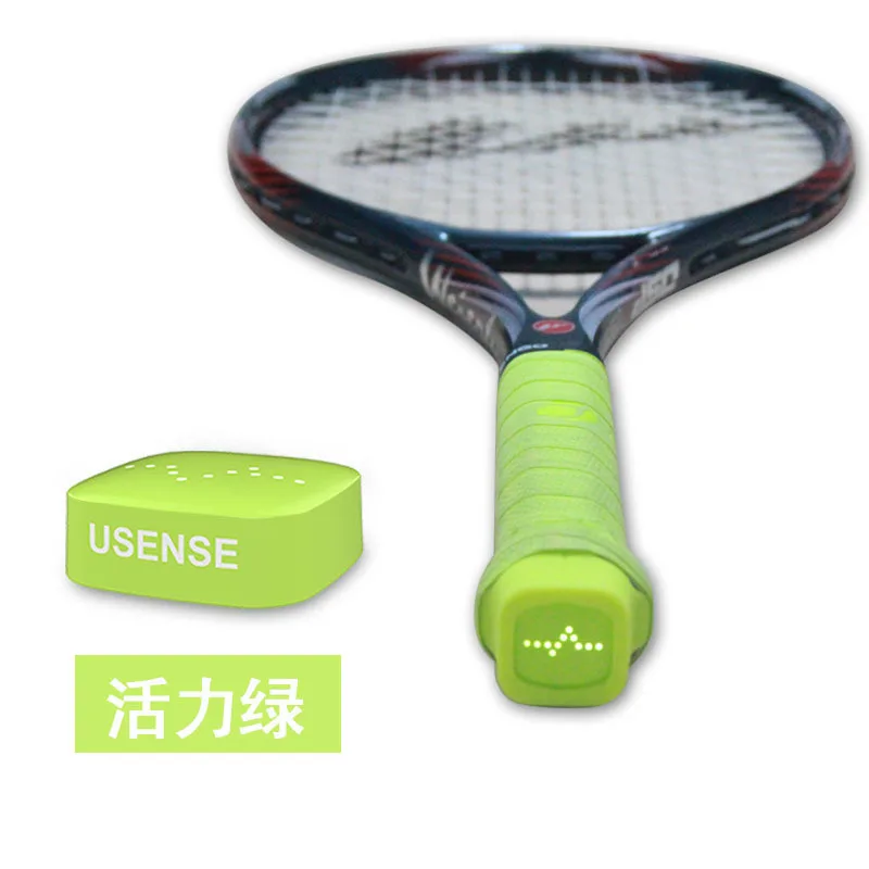Смарт Теннисная ракетка спортивный трекер Мониторинг монитор в реальном времени Bluetooth смартфон регистратор данных Анализ Coollang - Цвет: Зеленый