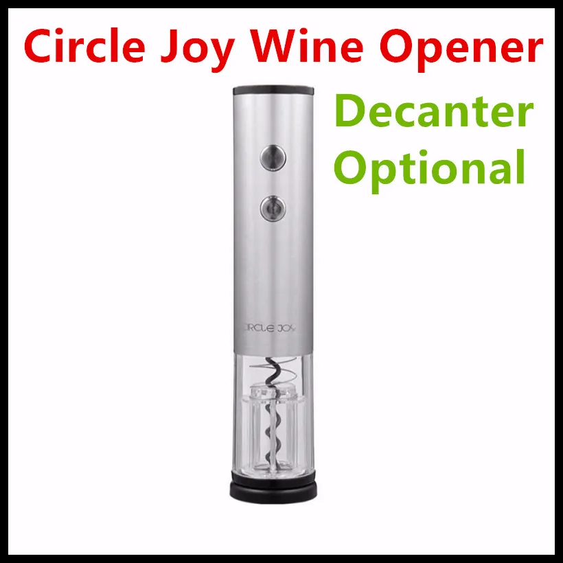 

2018 Original XIAOMI mijia CIRCLE JOY Brand Round Stainless Steel Electric Wine Fast Opener & Decanter 120 Times Opening Smart