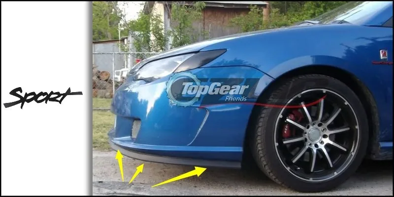 Bumper Lip Deflector Lips For Saturn Ion 2003 2007 Front Spoiler Skirt For Topgear Fans To Car Tuning Body Kit Strip Car Front Bumper Lip Tuning Bumperbumper Deflector Aliexpress
