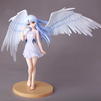 

18 Cm Dolls for Girls Gift Angel Wing Tachibana Kanade Angel Best Anime Figure Model Toys for Children
