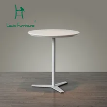 Луи модные столы для кафе современный минималистичный диван для гостиной белый круглый европейский балкон передвижная Кофейня чай