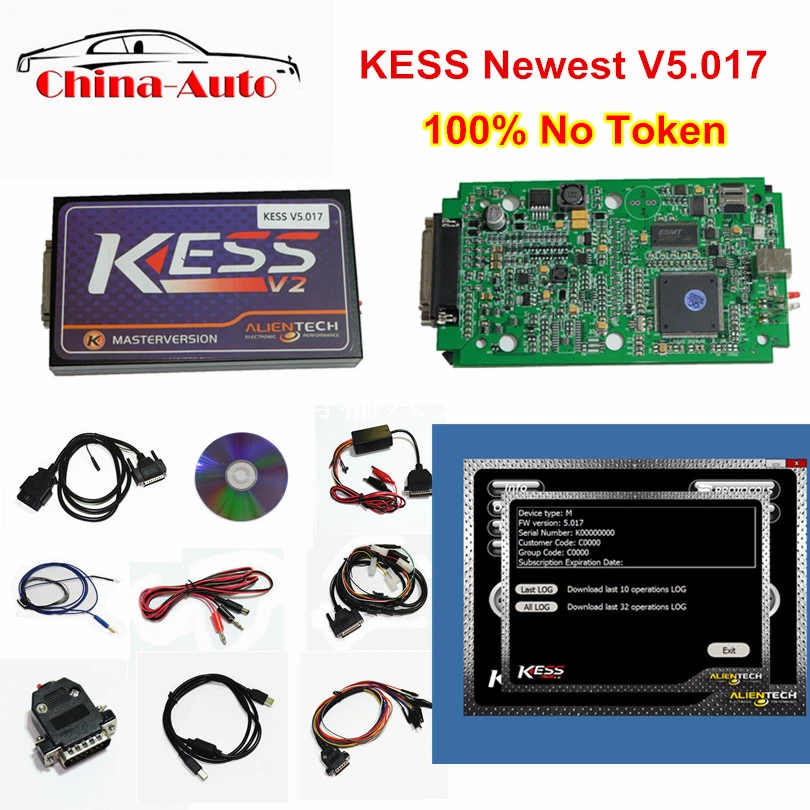 Kess V2 V5.017 Versión En Línea V5.017 Obd2 Manager Tuning K 