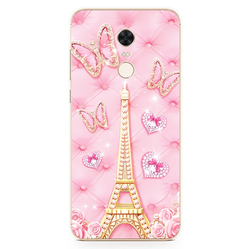 Silicone Cover For Xiaomi Redmi 5 Case 5.7' Printing Cool Animal 5.99' Case for Xiomi Redmi 5 plus Cover Redmi5 Phone Cases