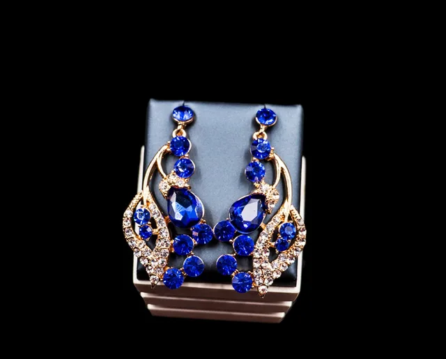 Crystal and Rhinestones Bib Jewelry Sets