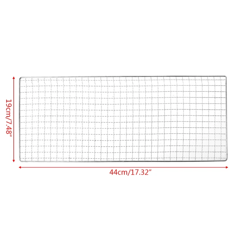 Нержавеющая сталь барбекю гриль grilling сетка для приготовления пищи на открытом воздухе 3 размера
