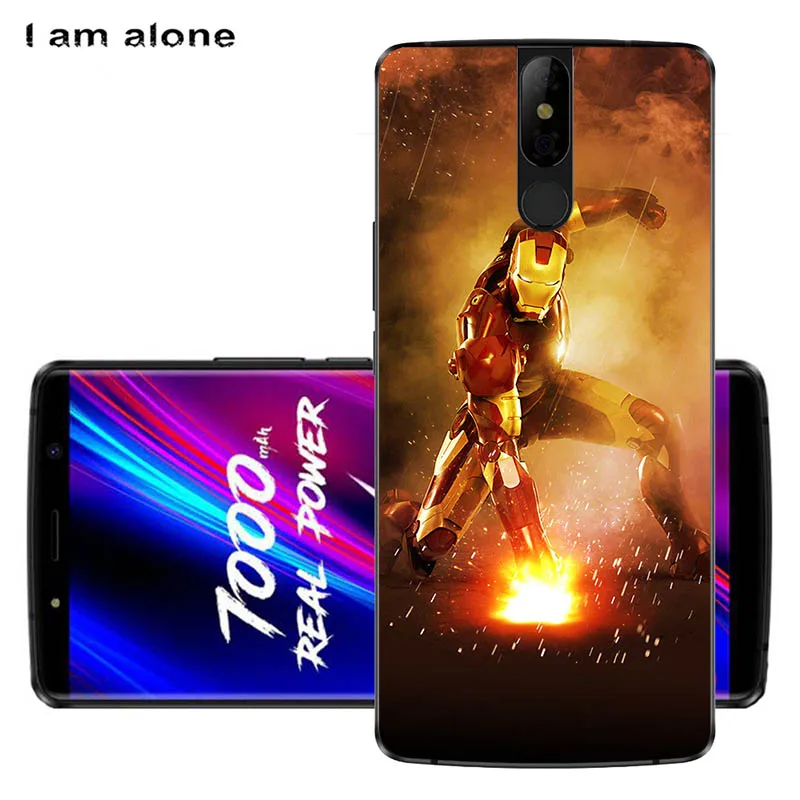 Чехлы для телефонов с надписью I am alone для Leagoo power 5, 5,99 дюйма, мягкие чехлы из ТПУ для мобильных телефонов с мультяшным принтом для Leagoo power, 5 сумок - Цвет: TPU H11