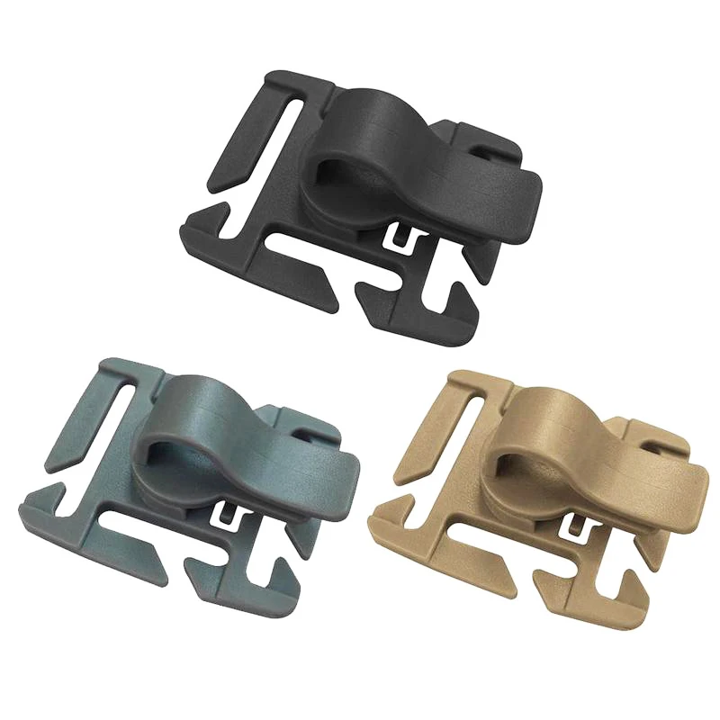 

Drink Tube Clip Gear Water Pipe Hose Clamp Backpack Carabiner Tactical Buckle Outdoor Camping Hike Accessories