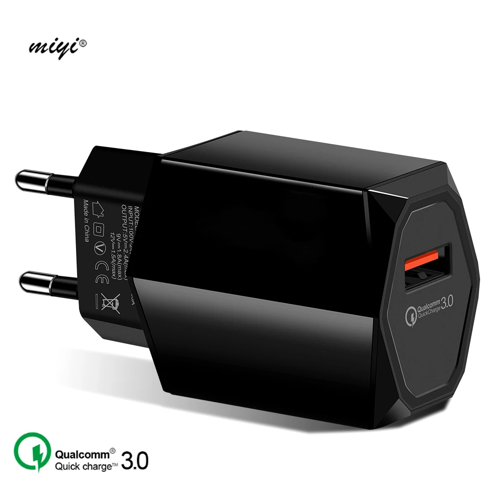 QC3.0 Quick Charge Fast Charger 2.4A USB Charger QC2.018W Portable Wall USB Power Adapter Charging for smartphone Charger QC3.0 Quick Charge Fast Charger 2.4A USB Charger QC2.018W Portable Wall USB Power Adapter Charging for smartphone Charger